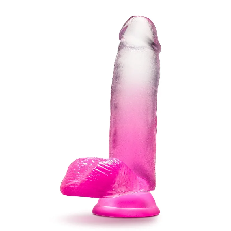 B Yours - Sugar Magnolia - 7 Inch Dildo - Fuchsia