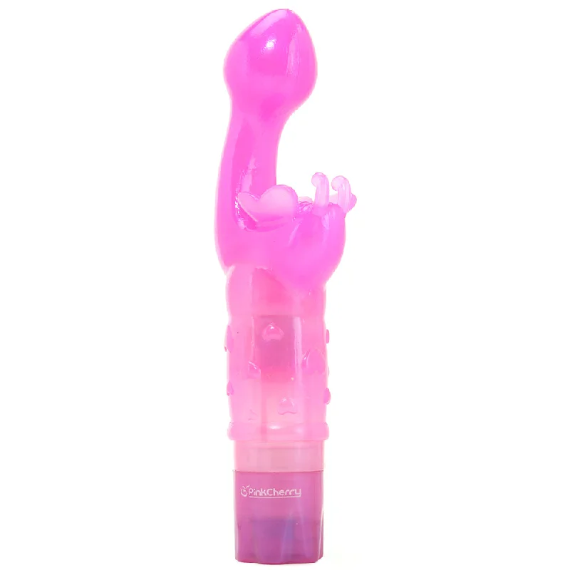 PinkCherry Butterfly Kiss Vibrator in Pink