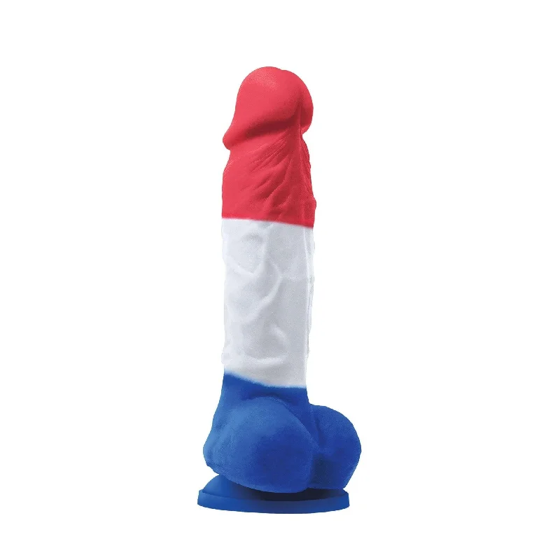 Colours Pleasures - 5 Inch Dildo - Tricolor