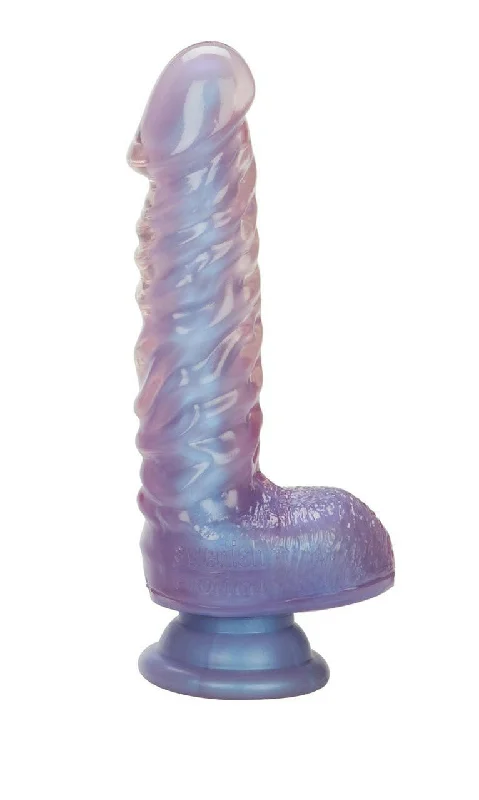 Crystal Cote 7 Inches Dong - Purple