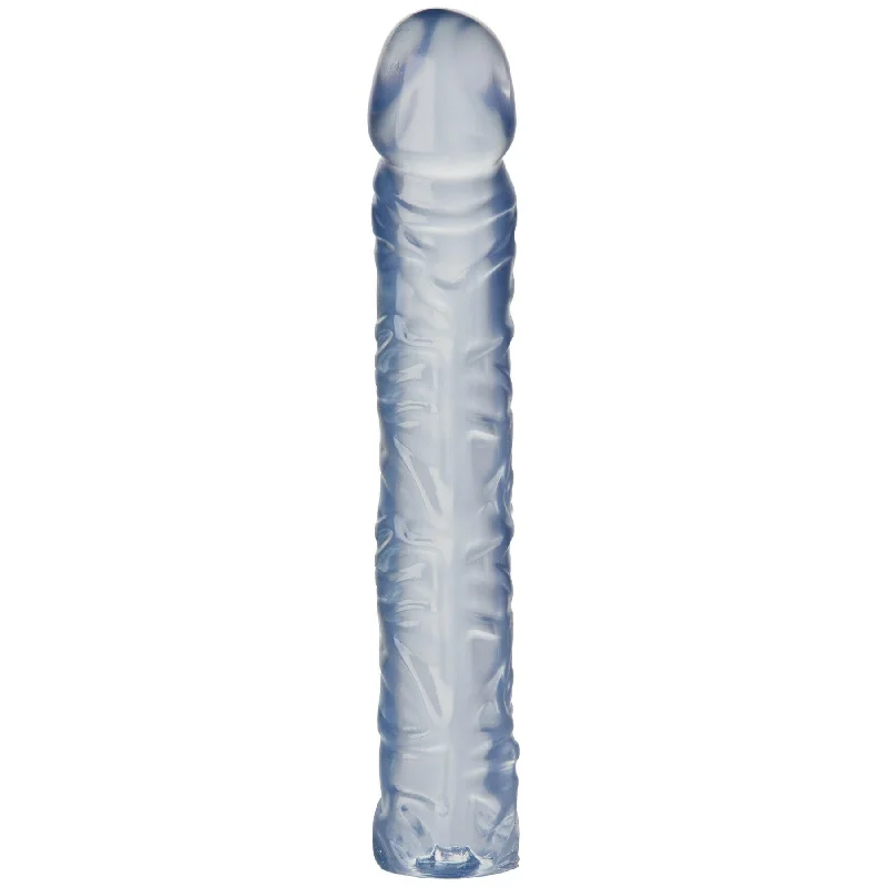 Crystal Jellies Classic Dong 10 Inch - Clear