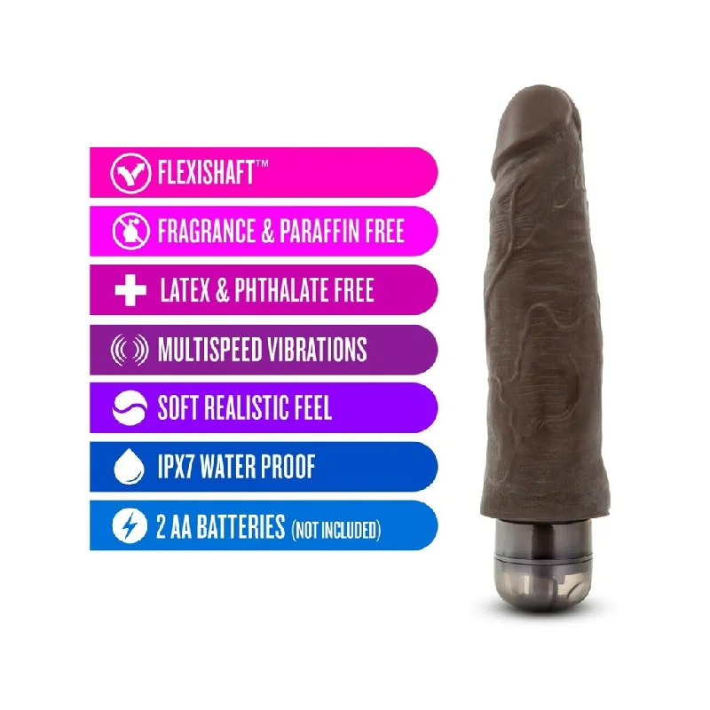 Dr. Skin - Cock Vibe 14 - 8 in Vibrating Dong