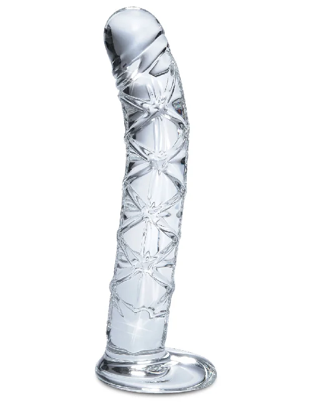 Icicles No 60 Glass Spiral Textured Dildo