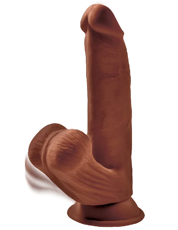 King Cock Plus 8" 3D Cock with Swinging Balls