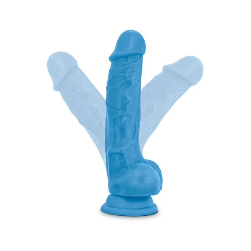 Neo - 7.5 in Dual Density Dildo with Balls