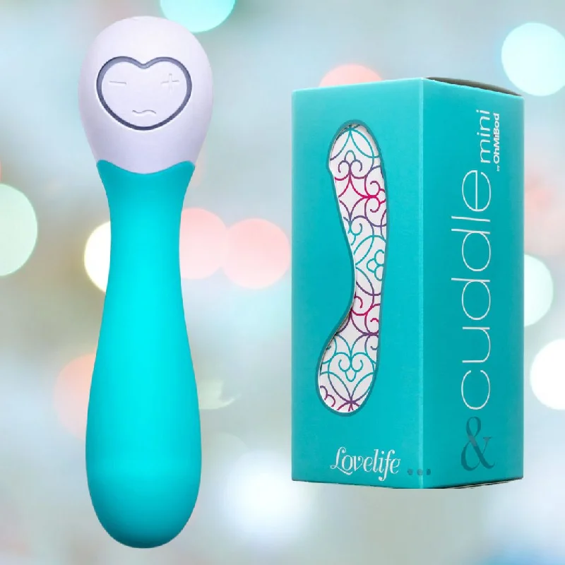 OhMiBod Lovelife Cuddle Mini G-Spot Vibrator - Turquoise