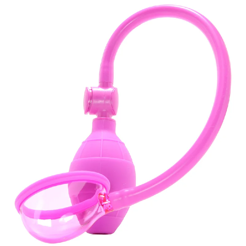 PinkCherry Mini Silicone Clitoral Pump in Pink