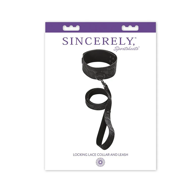 Sincerely, Sportsheets Lace Collar & Leash