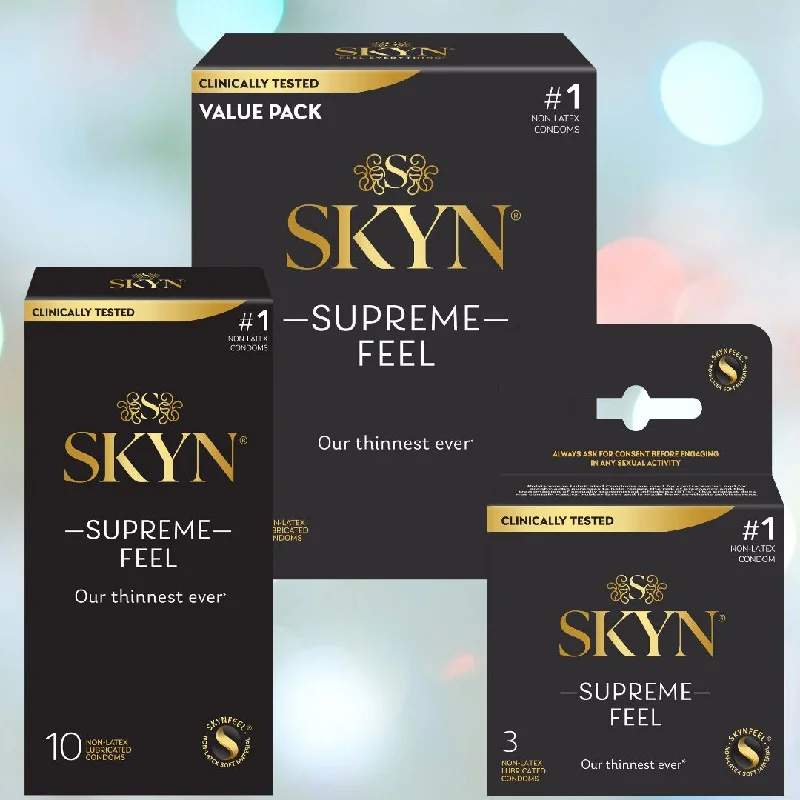 LifeStyles SKYN Supreme Ultra-Thin Non-Latex Condom