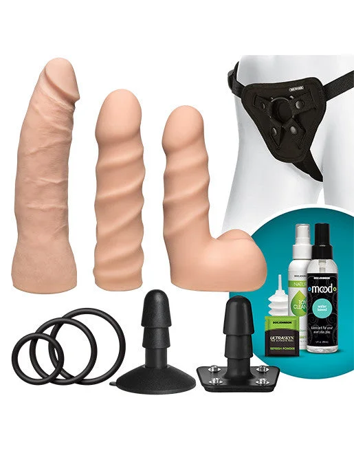 Vac-U-Lock Dual Density Dildo & Plug Starter Set