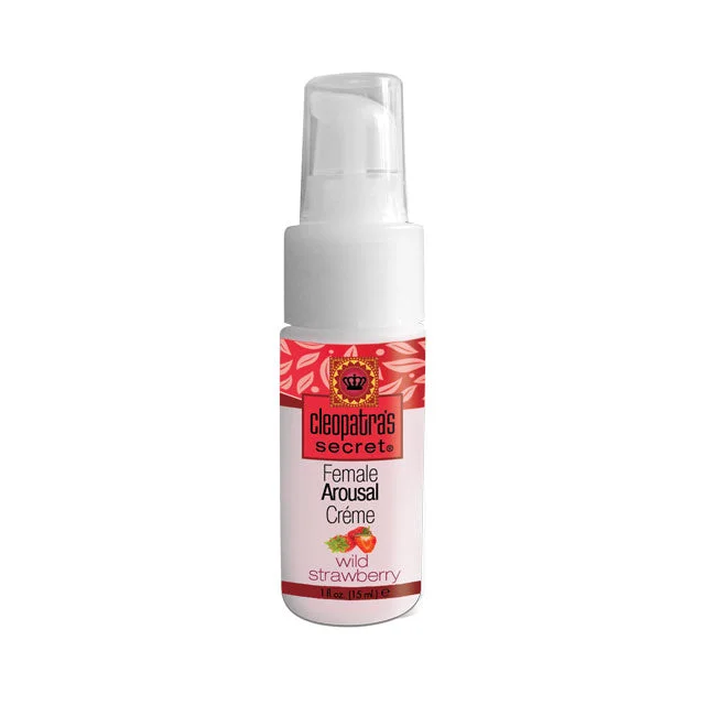 Cleopatras Secret Female Arousal Cream, Wild Strawberry, 1 fl oz,  Pump Bottle