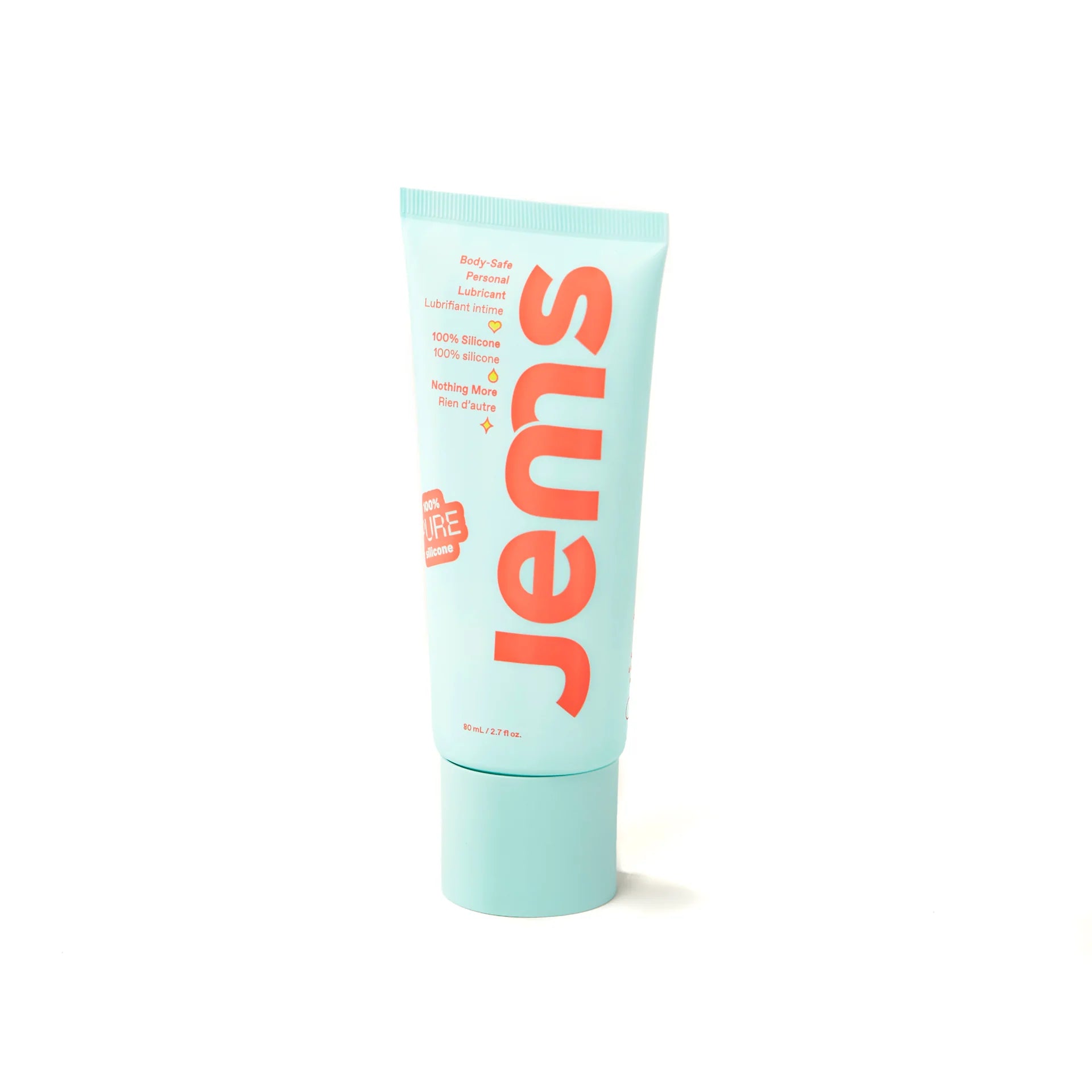 Jems Body-Safe Personal Silicone Lubricant 80 ml/2.7 fl oz