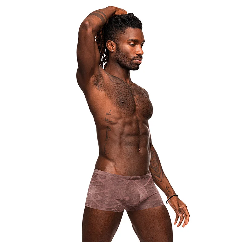 Male Power Inter-Mingle Mini Short Mauve XL