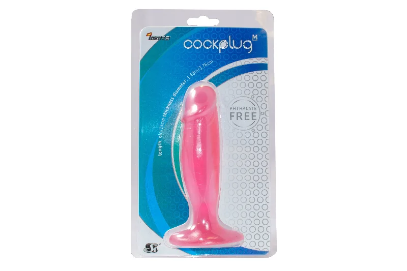 Si-40302 MEDIUM COCK PLUG - RED