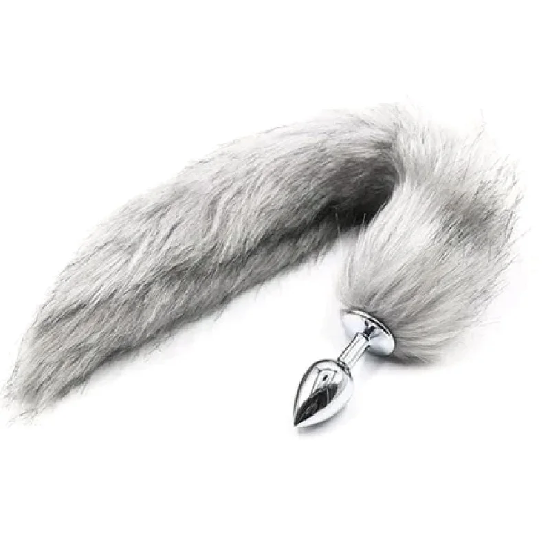 Seductive Fox Tail Plug 17" Long