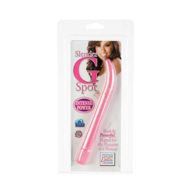 Slender G-Spot Massager - Pink 6.75in