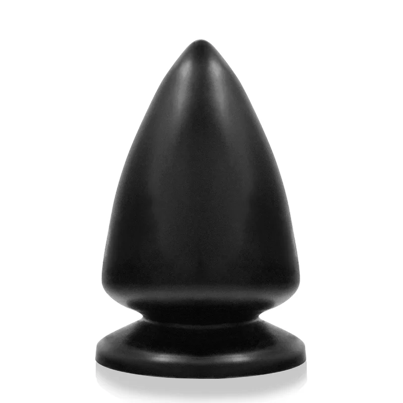 Si-40201 XX-LARGE BUTT PLUG-BLACK