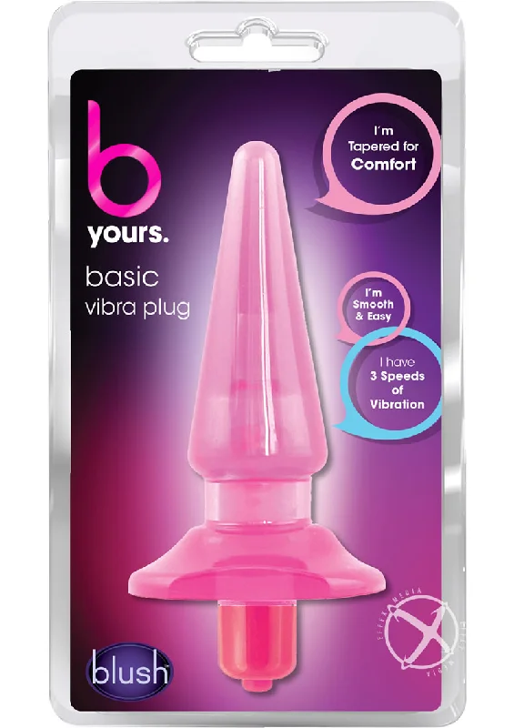 B Yours Basic Vibra Plug Pink