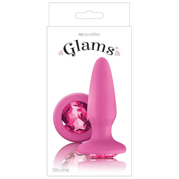 Glams Anal Plug with Gem