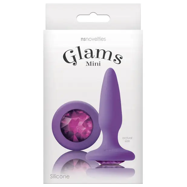 Glams Mini Anal Plug with Gem