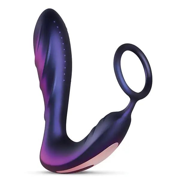 Hueman Black Hole Anal Vibrator W/cock Ring