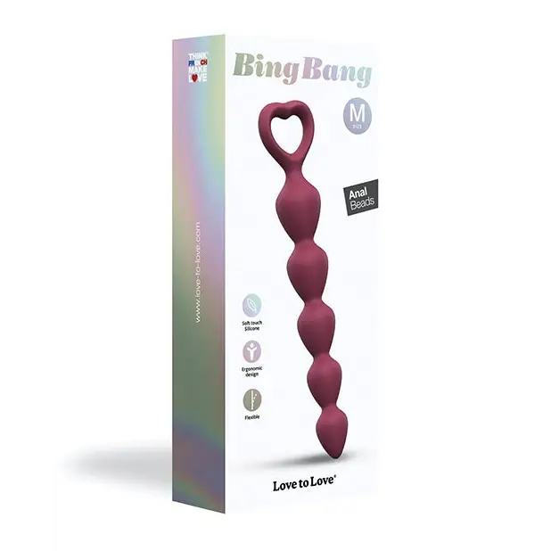 Love to Love Bing Bang Silicone Anal Beads