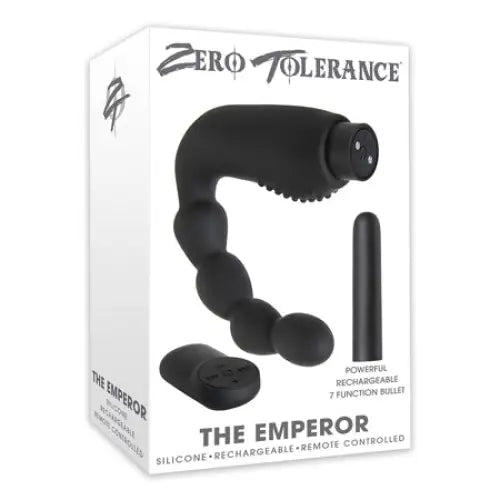 Zero Tolerance The Emperor Rechargeable Remote-Controlled Vibrating Silicone Prostate Massager