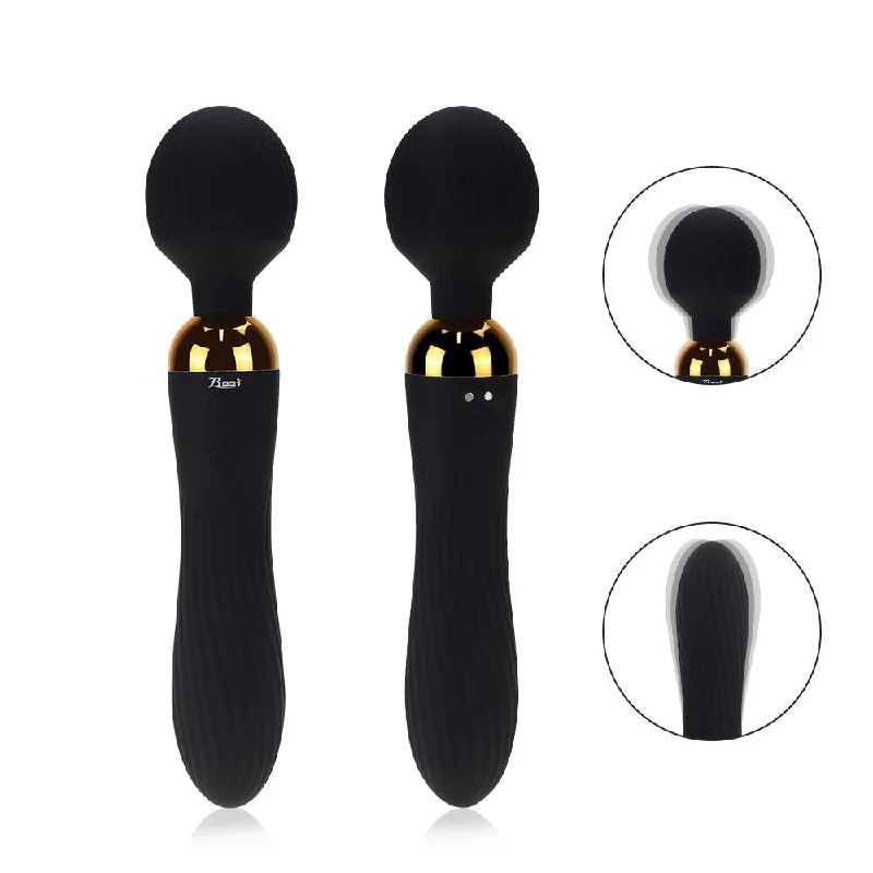 Big Dual Ended G Spot Clit Stimulator AV Stick Vibrators Sex Toys for Women