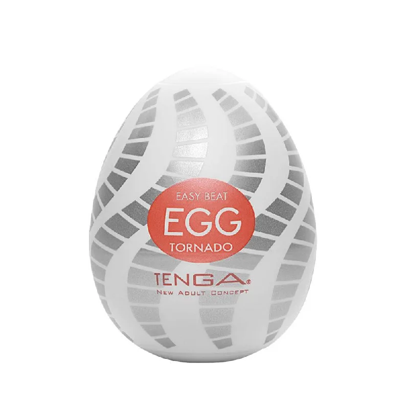 Tenga Egg Tornado Easy Beat - Indulge in Intense Sensations with this Innovative Masturbator!