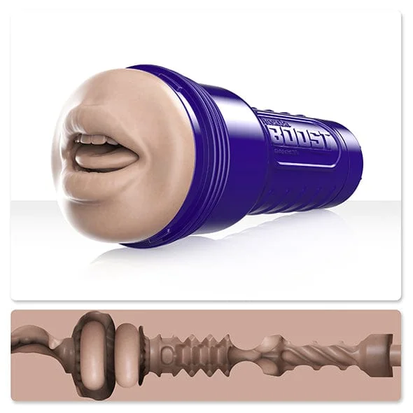 Fleshlight - Boost Blow Mouth Masturbator (Beige)