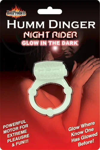 Glow-in-the-Dark Vibrating Fun Ring for Night Adventures