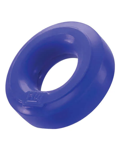 Hunky Junk HUJ C-Ring Cobalt Blue - Stretchy Cock Ring by Oxballs