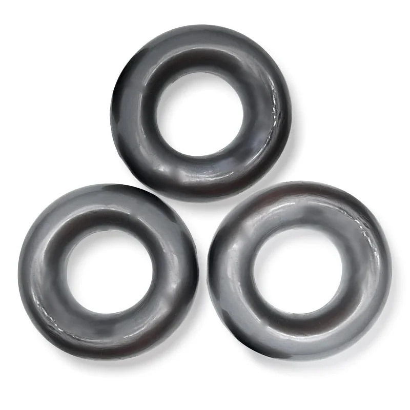 Oxballs Fat Willy 3-Pack Jumbo Cockrings Steel