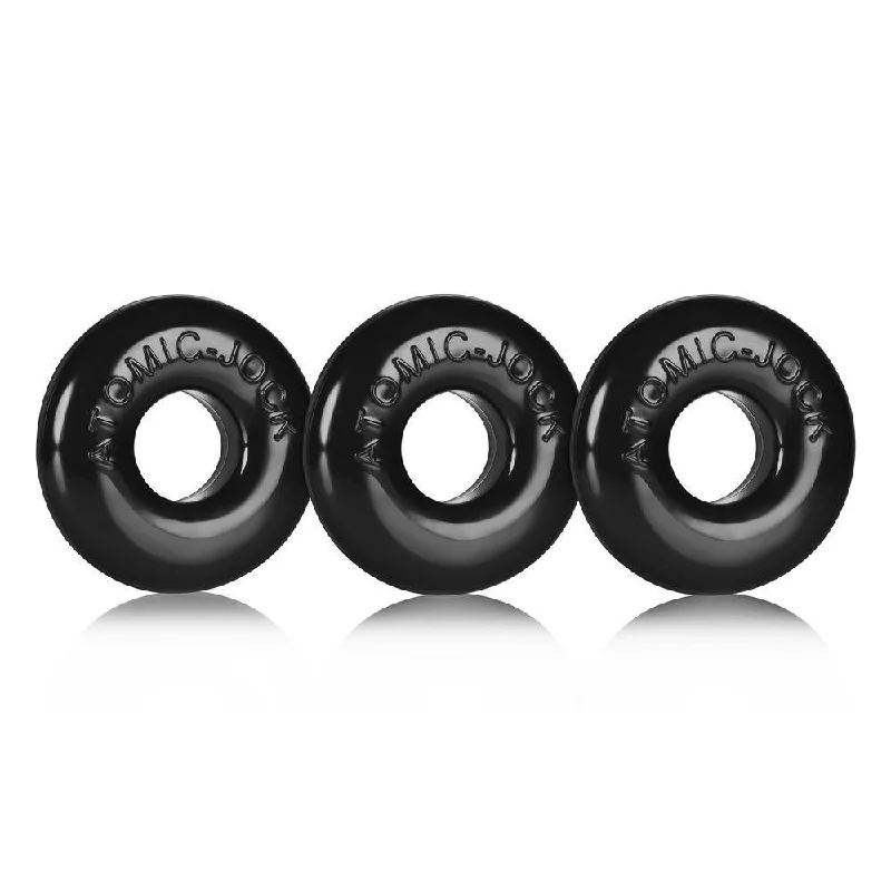 Oxballs Ringer 3 Pack Black Small