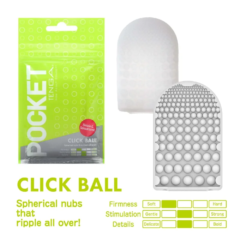 Pocket Tenga Click Ball - Elevate Your Masturbation Experience