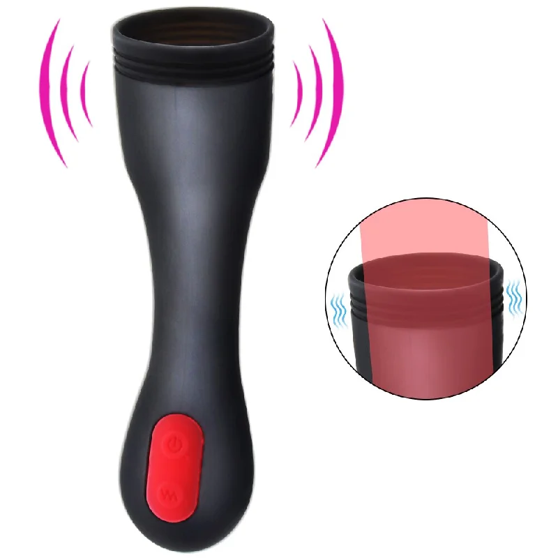 Real Tight Vagina Silicone Automatic Vibrator Male Masturbator